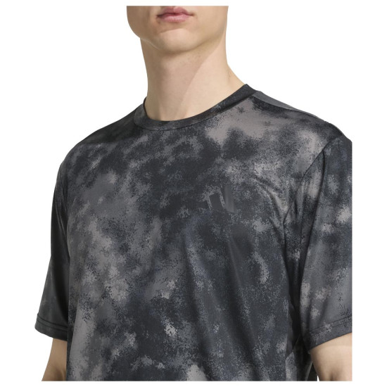 Adidas Ανδρική κοντομάνικη μπλούζα Train-Essentials Seasonal Allover Print Tee
